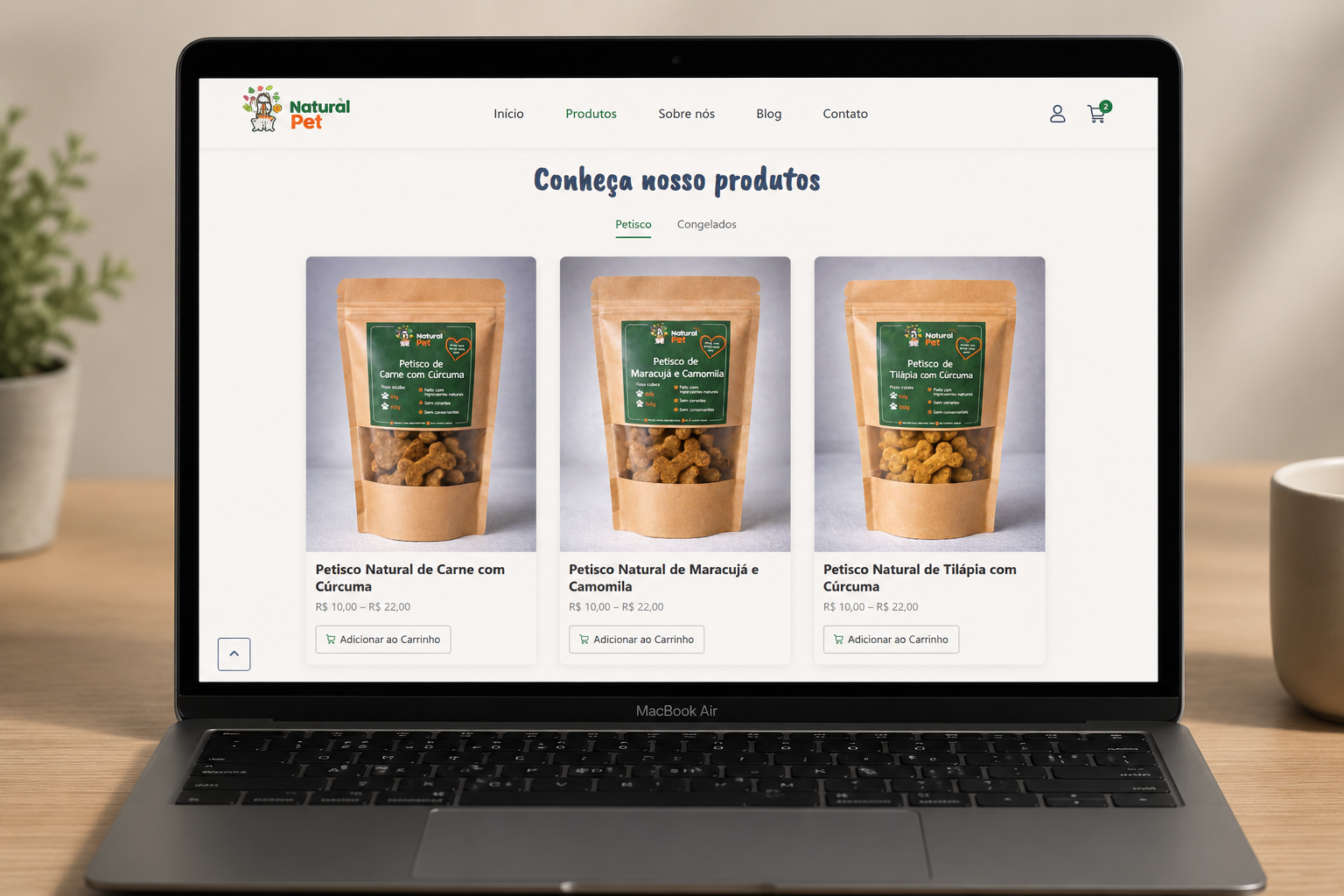 E-commerce Premium - projeto pela Agência Marlin